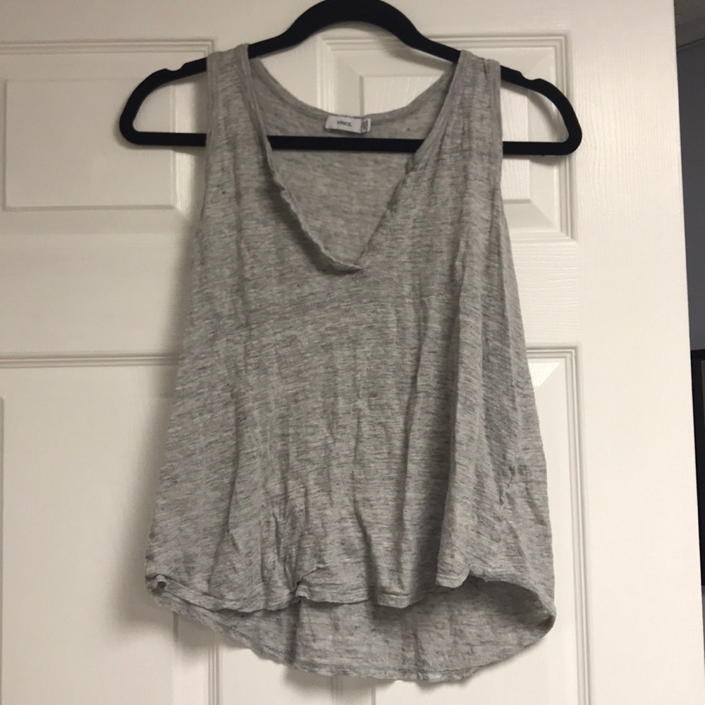 Silver / gray tank top